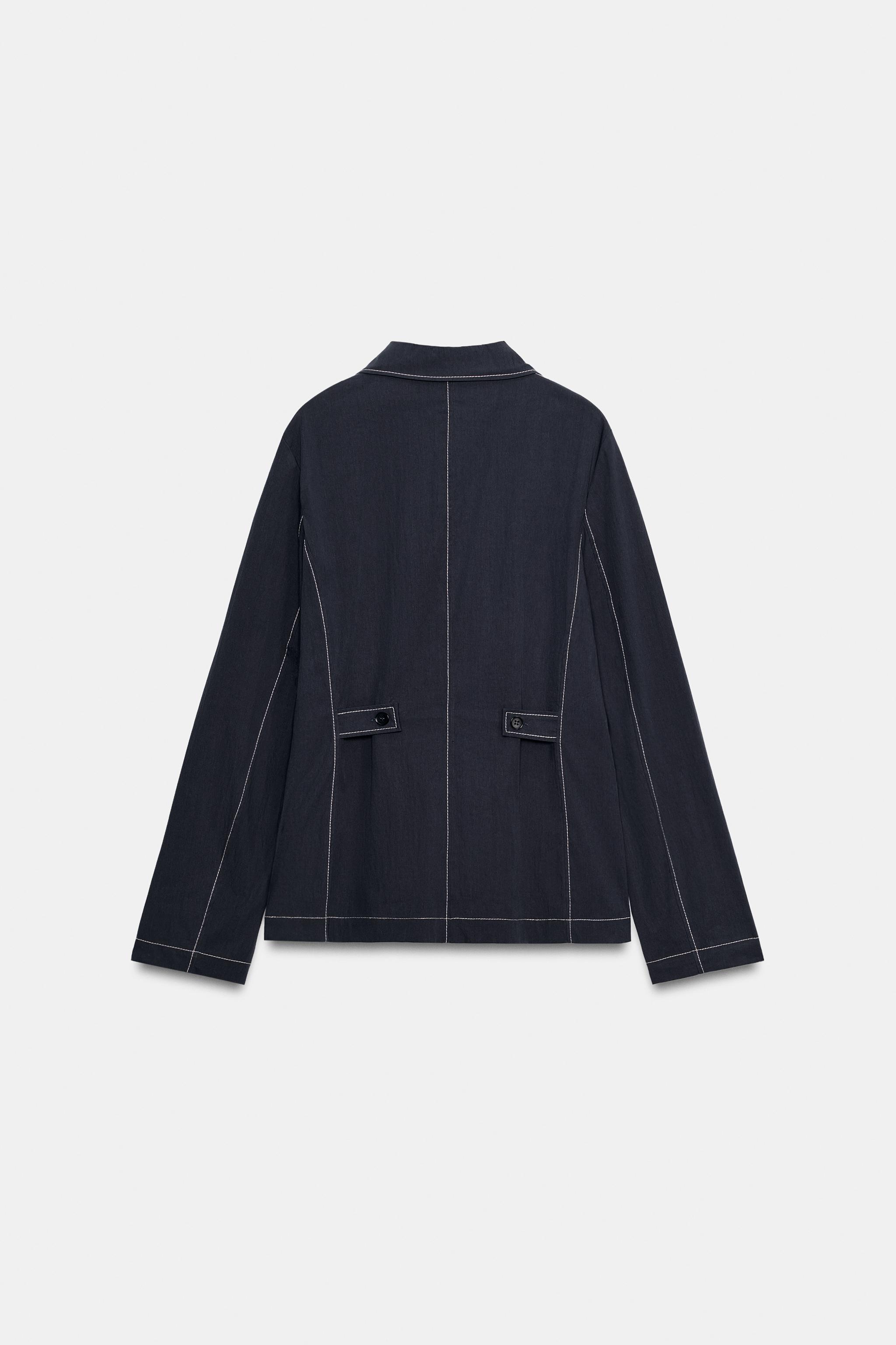 TOPSTITCHED SHIRT ZW COLLECTION